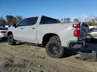 2024 Chevrolet Silverado 1500 Custom Trail Boss with VIN 3GCUDCED4RG140550, listed as a Copart auction lot 81046584 with 5,425 mi miles and Salvage Title. Bid and sale history available at carsss.com. Image 2.