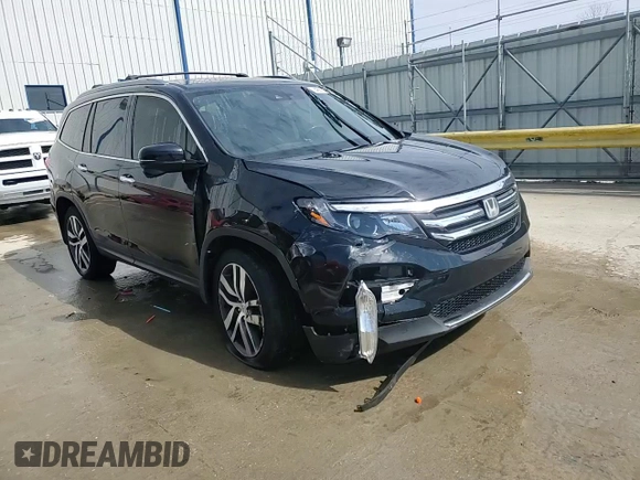 2017 Honda Pilot Touring with VIN 5FNYF6H92HB016186, listed as a Copart auction lot 46577555 with 140,195 mi miles and Salvage title. Bid and sale history available at DreamBid. Image 14.