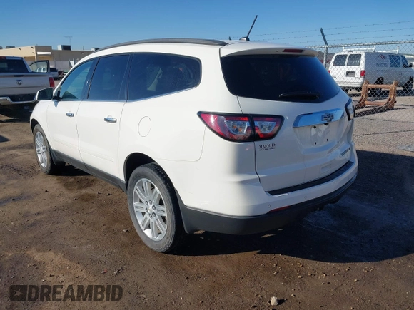 2014 Chevrolet Traverse LT with VIN 1GNKRGKD8EJ150888, listed as a IAAI auction lot 41747645 with 213,773 mi miles. Bid and sale history available at carsss.com. Image 3.