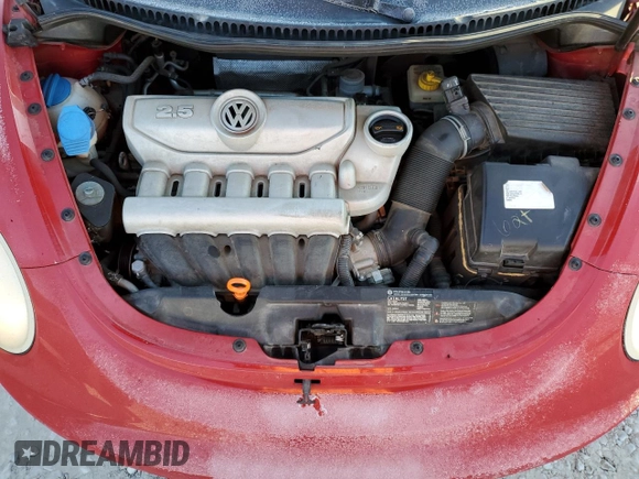 2008 Volkswagen Beetle S with VIN 3VWRW31CX8M500141, listed as a Copart auction lot 86244054 with 118,553 mi miles and Salvage Title. Bid and sale history available at DreamBid. Image 11.