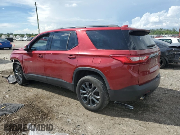 2018 Chevrolet Traverse RS with VIN 1GNERJKX6JJ157417, listed as a Copart auction lot 72474644 with 97,301 mi miles and Non Repairable. Bid and sale history available at carsss.com. Image 2.