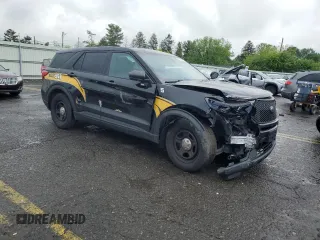 2021 Ford Police Interceptor Utility z VIN 1FM5K8AB6MGC24011, wystawiony jako Copart lot #57274085 z przebiegiem 51 479 mil mil oraz Szkoda całkowita • Salvage title. Historia ofert i sprzedaży dostępna na DreamBid. Obrazek 4.