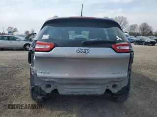 2015 Jeep Cherokee Sport with VIN 1C4PJMAB3FW615621, listed as a Copart auction lot 52330115 with 160,739 mi miles and Salvage title. Bid and sale history available at DreamBid. Image 6.