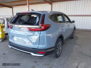 2021 Honda CR-V EX-L with VIN 2HKRW2H88MH617683, listed as a IAAI auction lot 41687272 with 1 mi miles. Bid and sale history available at carsss.com. Image 4.