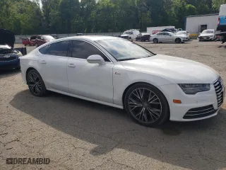 2016 Audi A7 3.0 Premium Plus with VIN WAUWGAFC9GN046515, listed as a Copart auction lot 53791335 with 184,002 mi miles and Salvage Title. Bid and sale history available at carsss.com. Image 4.
