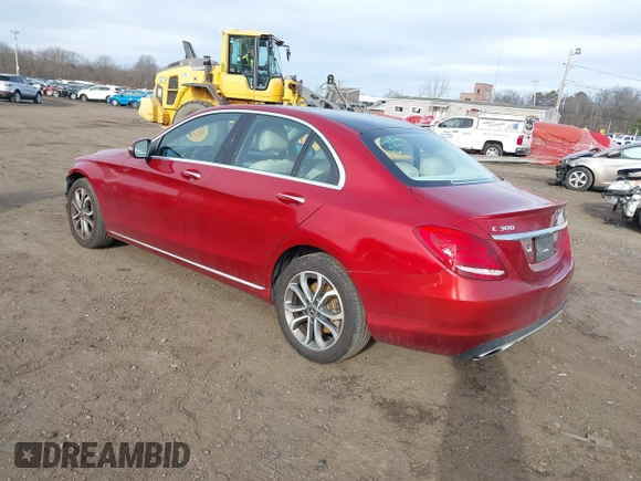 2017 Mercedes-Benz C 300 with VIN 55SWF4KB5HU211222, listed as a IAAI auction lot 41485701 with 83,699 mi miles and . Bid and sale history available at carsss.com. Image 3.