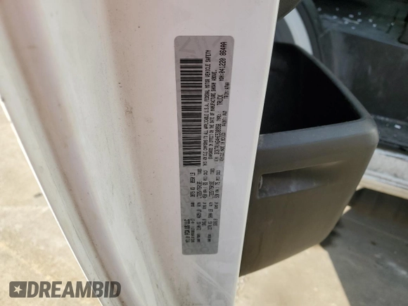 2017 Ram ProMaster Cargo with VIN 3C6TRVNG4HE538958, listed as a Copart auction lot 57314824 with 330,615 mi miles and Clean Title. Bid and sale history available at carsss.com. Image 12.