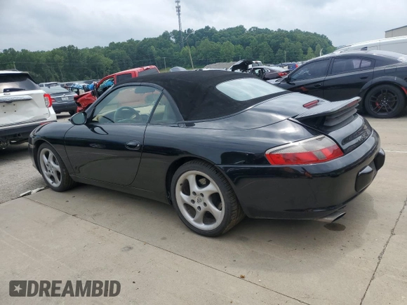 2002 Porsche 911 z VIN WP0CA29912S653161, wystawiony jako Copart lot #58814515 z przebiegiem 156 724 mil mil oraz Czysty tytuł • Clean title. Historia ofert i sprzedaży dostępna na DreamBid. Obrazek 2.
