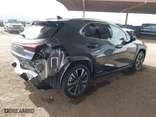 2022 Lexus UX with VIN JTHX9JBH2N2059753, listed as a IAAI auction lot 41816808 with 37,482 mi miles. Bid and sale history available at carsss.com. Image 4.