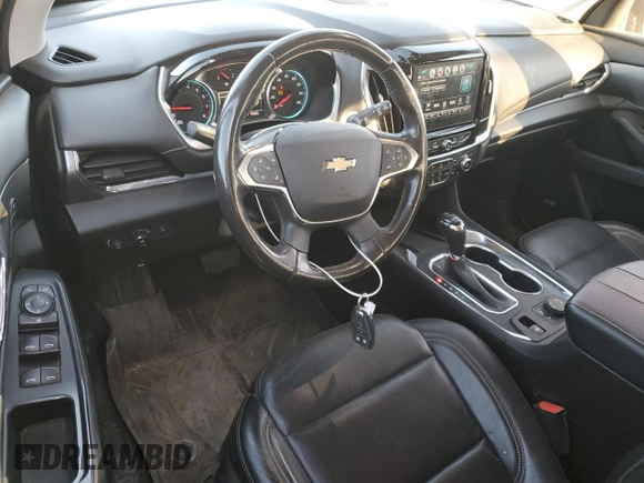 2018 Chevrolet Traverse Premier with VIN 1GNEVJKW2JJ253743, listed as a Copart auction lot 82779724 with 161,083 mi miles and Salvage Title. Bid and sale history available at carsss.com. Image 8.