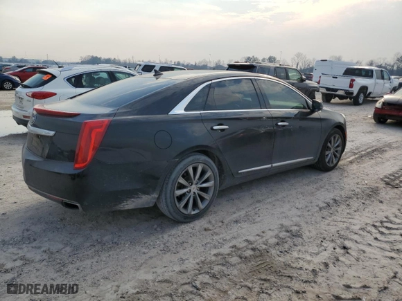 2013 Cadillac XTS Luxury with VIN 2G61P5S39D9215556, listed as a Copart auction lot 46690855 with 185,418 mi miles and Salvage Title. Bid and sale history available at carsss.com. Image 3.