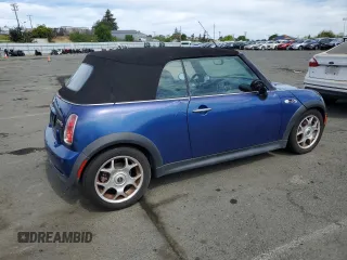 2008 MINI Convertible S с VIN WMWRH33558TL96085, выставлен на аукционе Copart как лот 52648825 с пробегом 101 199 миль миль и Чистый • Clean title. История ставок и продаж доступна на DreamBid. Изображение 3.