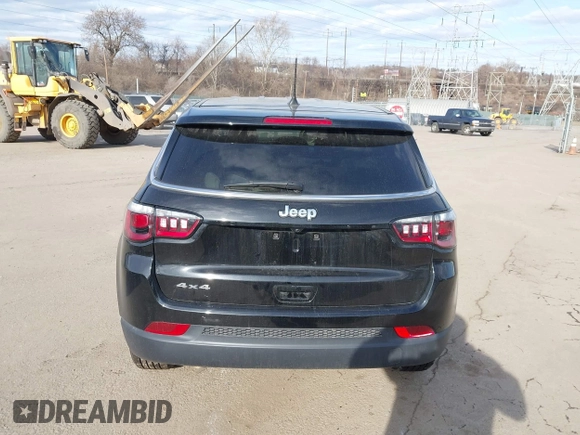 2024 Jeep Compass Sport with VIN 3C4NJDAN0RT131983, listed as a IAAI auction lot 41628275 with 6,283 mi miles and . Bid and sale history available at DreamBid. Image 16.
