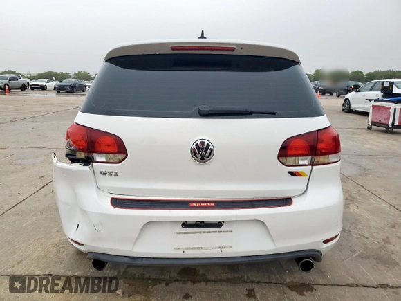 2012 Volkswagen GTI with VIN WVWHV7AJ2CW235408, listed as a Copart auction lot 54935115 with 110,475 mi miles and Salvage title. Bid and sale history available at DreamBid. Image 6.