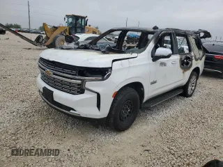 2023 Chevrolet Tahoe Premier with VIN 1GNSCSKD2PR144903, listed as a Copart auction lot 50967665 with Not provided miles and Non repairable. Bid and sale history available at DreamBid. Image 1.