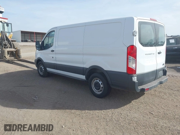 2015 Ford Transit Cargo with VIN 1FTNE1ZM7FKB29711, listed as a IAAI auction lot 41701438 with 169,200 mi miles. Bid and sale history available at carsss.com. Image 3.
