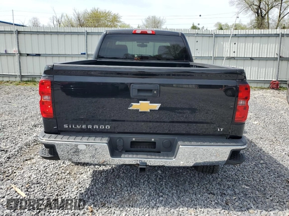 2015 Chevrolet Silverado 1500 LT with VIN 1GCVKREC5FZ357105, listed as a Copart auction lot 54959165 with 68,204 mi miles and Salvage Title. Bid and sale history available at carsss.com. Image 6.