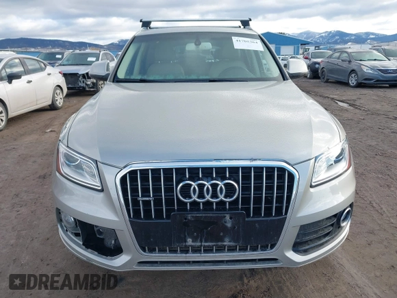 2014 Audi Q5 Premium Plus with VIN WA1CMAFP6EA063529, listed as a IAAI auction lot 41705364 with 154,501 mi miles and . Bid and sale history available at DreamBid. Image 13.