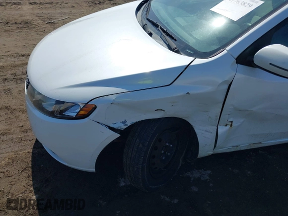 2013 Kia Forte EX with VIN KNAFU4A20D5738442, listed as a IAAI auction lot 41763829 with 127,968 mi miles. Bid and sale history available at carsss.com. Image 6.