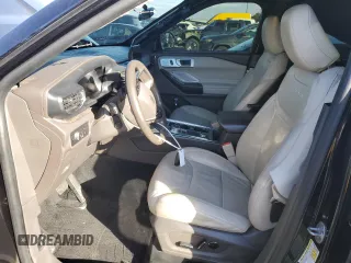 2020 Ford Explorer Platinum with VIN 1FM5K8HC2LGA14647, listed as a Copart auction lot 43446895 with 0 mi miles and Salvage Title. Bid and sale history available at carsss.com. Image 7.