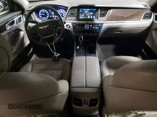 2017 Genesis G80 3.8L with VIN KMHGN4JE1HU199075, listed as a Copart auction lot 72238284 with 41,891 mi miles and Salvage Title. Bid and sale history available at carsss.com. Image 8.