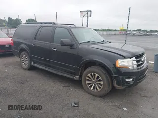 2015 Ford Expedition Max XLT z VIN 1FMJK1HT2FEF04673, wystawiony jako IAAI lot #42163703 z przebiegiem 180 212 mil mil oraz . Historia ofert i sprzedaży dostępna na DreamBid. Obrazek 1.