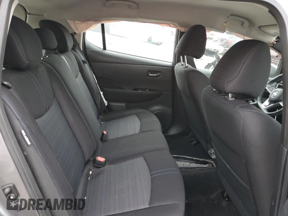 2022 Nissan LEAF SV Plus with VIN 1N4BZ1CV7NC562646, listed as a Copart auction lot 80796494 with 45,477 mi miles and Salvage Title. Bid and sale history available at DreamBid. Image 11.