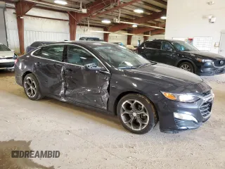 2022 Chevrolet Malibu LT with VIN 1G1ZD5ST6NF123119, listed as a Copart auction lot 49827295 with 72,385 mi miles and Salvage Title. Bid and sale history available at DreamBid. Image 4.