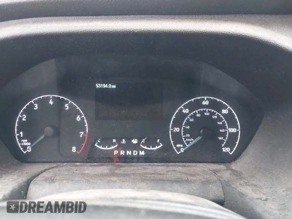 2022 Ford Transit Cargo z VIN 1FTBR1X84NKA82407, wystawiony jako IAAI lot #41503201 z przebiegiem 53 194 mil mil oraz . Historia ofert i sprzedaży dostępna na DreamBid. Obrazek 7.