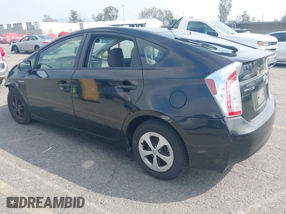 2014 Toyota Prius Four with VIN JTDKN3DU0E0376097, listed as a IAAI auction lot 41909796 with 122,973 mi miles. Bid and sale history available at carsss.com. Image 3.