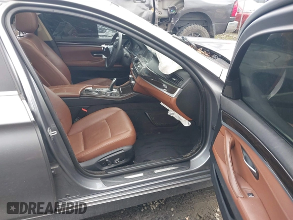 2014 BMW 5 Series 535i with VIN WBA5B1C51ED475098, listed as a IAAI auction lot 41517762 with 102,611 mi miles and . Bid and sale history available at carsss.com. Image 5.