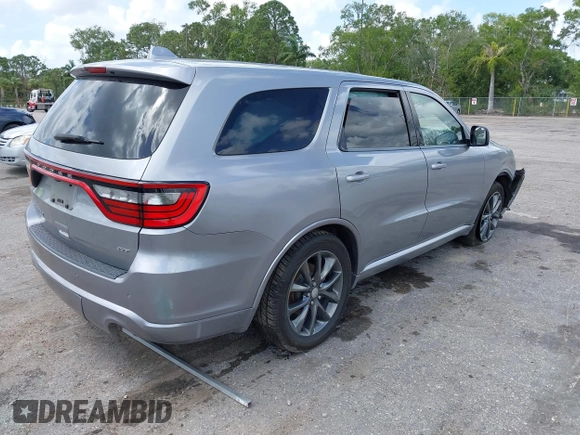 2017 Dodge Durango GT with VIN 1C4RDHDG4HC953659, listed as a IAAI auction lot 41959391 with 136,515 mi miles and . Bid and sale history available at carsss.com. Image 4.