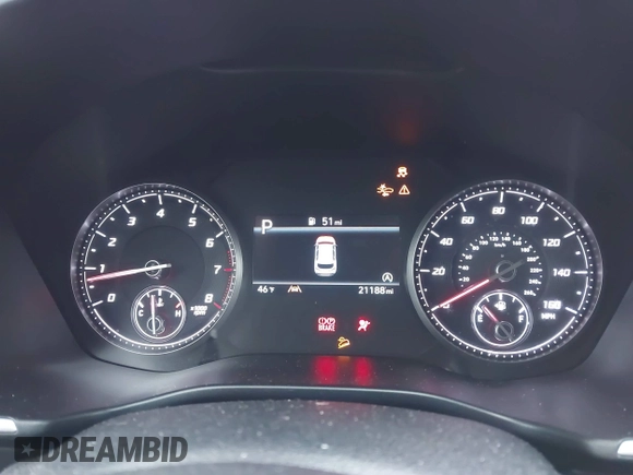 2022 Hyundai Santa Fe SE with VIN 5NMS1DAJ1NH400726, listed as a IAAI auction lot 41680232 with 21,188 mi miles and . Bid and sale history available at DreamBid. Image 7.