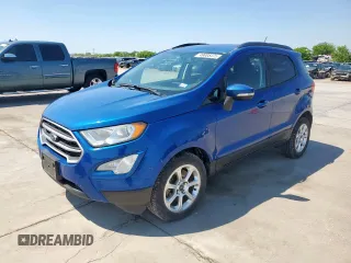 2018 Ford EcoSport SE z VIN MAJ3P1TE5JC199154, wystawiony jako Copart lot #49005475 z przebiegiem 105 373 mil mil oraz Tytuł czysty. Historia ofert i sprzedaży dostępna na DreamBid. Obrazek 1.