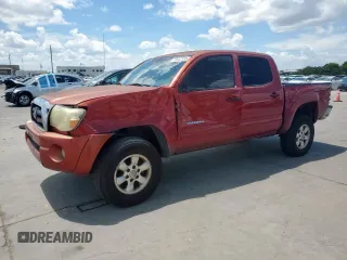 2008 Toyota Tacoma PreRunner with VIN 3TMJU62N58M067142, listed as a Copart auction lot 59032185 with 251,647 mi miles and Salvage title. Bid and sale history available at DreamBid. Image 1.