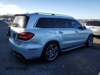 2017 Mercedes-Benz GLS with VIN 4JGDF7DE1HA752998, listed as a Copart auction lot 40617673 with 73,946 mi miles. Bid and sale history available at carsss.com. Image 3.