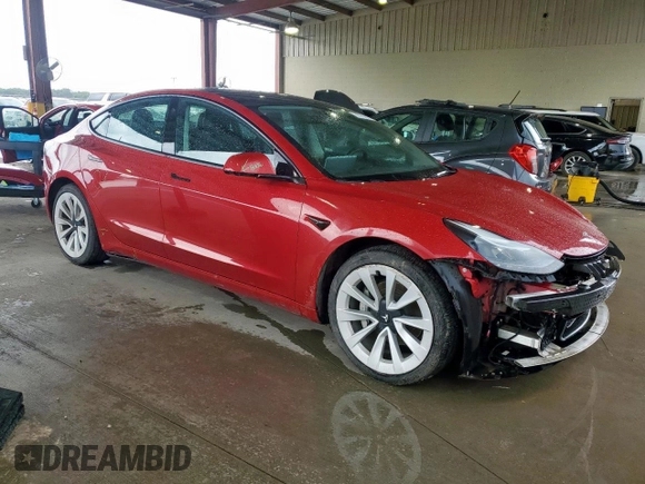 2022 Tesla Model 3 z VIN 5YJ3E1EA7NF289960, wystawiony jako Copart lot #60655555 z przebiegiem 119 290 mil mil oraz Czysty tytuł • Clean title. Historia ofert i sprzedaży dostępna na DreamBid. Obrazek 4.