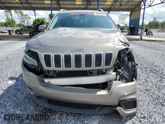 2020 Jeep Cherokee Latitude with VIN 1C4PJLCBXLD556789, listed as a Copart auction lot 58582565 with 66,865 mi miles and Salvage title. Bid and sale history available at DreamBid. Image 5.