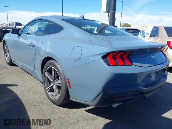 2024 Ford Mustang EcoBoost with VIN 1FA6P8TH6R5137441, listed as a IAAI auction lot 41615827 with 8,935 mi miles. Bid and sale history available at carsss.com. Image 3.