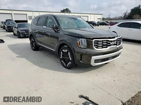 2024 Kia Telluride S with VIN 5XYP64GC0RG557762, listed as a Copart auction lot 43327125 with 2,407 mi miles and Salvage Title. Bid and sale history available at carsss.com. Image 12.