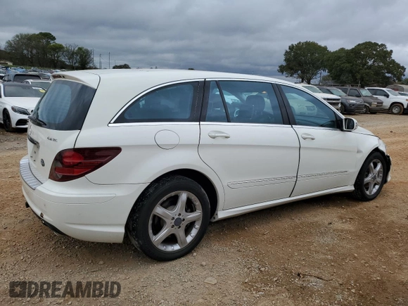 2009 Mercedes-Benz R 3.5L with VIN 4JGCB65E79A092256, listed as a Copart auction lot 79329064 with 243,943 mi miles and Salvage Title. Bid and sale history available at DreamBid. Image 3.