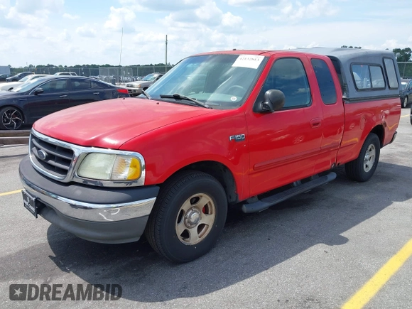 2003 Ford F-150 XL with VIN 1FTRX17243NA84413, listed as a IAAI auction lot 42132813 with 190,715 mi miles. Bid and sale history available at carsss.com. Image 2.