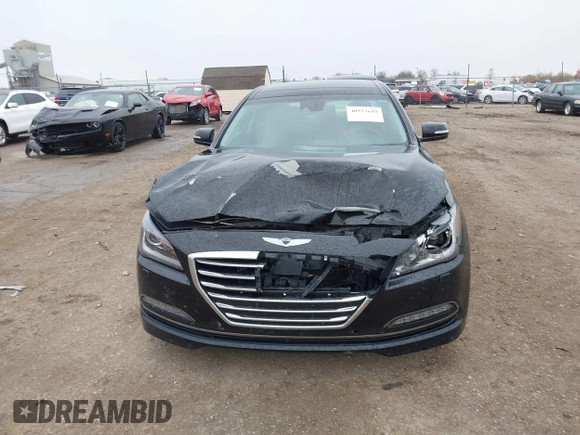 2017 Genesis G80 3.8L z VIN KMHGN4JE9HU175476, wystawiony jako IAAI lot #40933618 z przebiegiem 136 354 mil mil oraz . Historia ofert i sprzedaży dostępna na DreamBid. Obrazek 12.