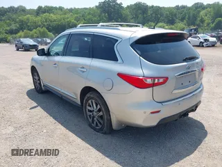 2014 Infiniti QX60 with VIN 5N1AL0MM9EC547133, listed as a IAAI auction lot 42800575 with 197,840 mi miles and . Bid and sale history available at DreamBid. Image 3.