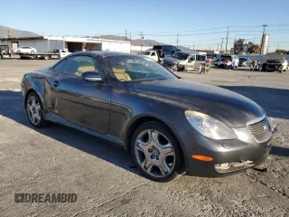 2007 Lexus SC 430 with VIN JTHFN45Y779014824, listed as a Copart auction lot 85856414 with 232,247 mi miles and Clean Title. Bid and sale history available at DreamBid. Image 4.