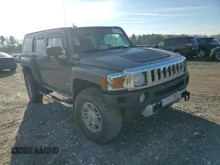 2009 Hummer H3 SUV Luxury with VIN 5GTEN13EX98115734, listed as a Copart auction lot 80717894 with 187,930 mi miles and Salvage Title. Bid and sale history available at carsss.com. Image 11.