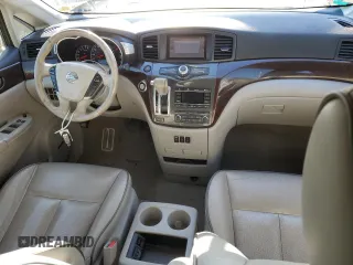 2012 Nissan Quest LE z VIN JN8AE2KP8C9046806, wystawiony jako Copart lot #50597845 z przebiegiem 148 153 mil mil oraz Szkoda całkowita • Salvage title. Historia ofert i sprzedaży dostępna na DreamBid. Obrazek 8.