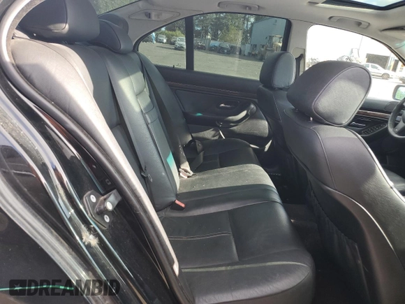 2003 BMW 5 Series 530iA with VIN WBADT63423CK39740, listed as a Copart auction lot 67598484 with 145,119 mi miles and Salvage Title. Bid and sale history available at carsss.com. Image 6.