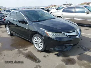 2016 Acura ILX w/Premium Pkg with VIN 19UDE2F70GA019849, listed as a IAAI auction lot 41885356 with 98,397 mi miles. Bid and sale history available at carsss.com. Image 1.