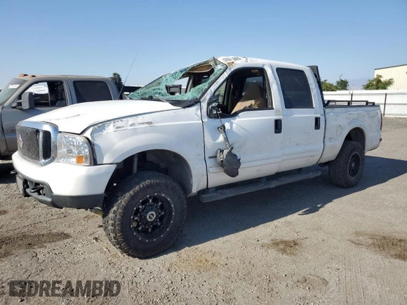 2001 Ford F-250 XL with VIN 1FTNW21F21EA81820, listed as a Copart auction lot 57677805 with Not provided miles and Salvage title. Bid and sale history available at DreamBid. Image 1.